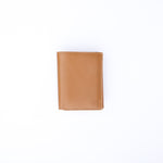 Load image into Gallery viewer, Compact Leather Wallet-Camel
