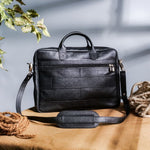 Load image into Gallery viewer, The Ultimate Leather Breifcase Bag-Black
