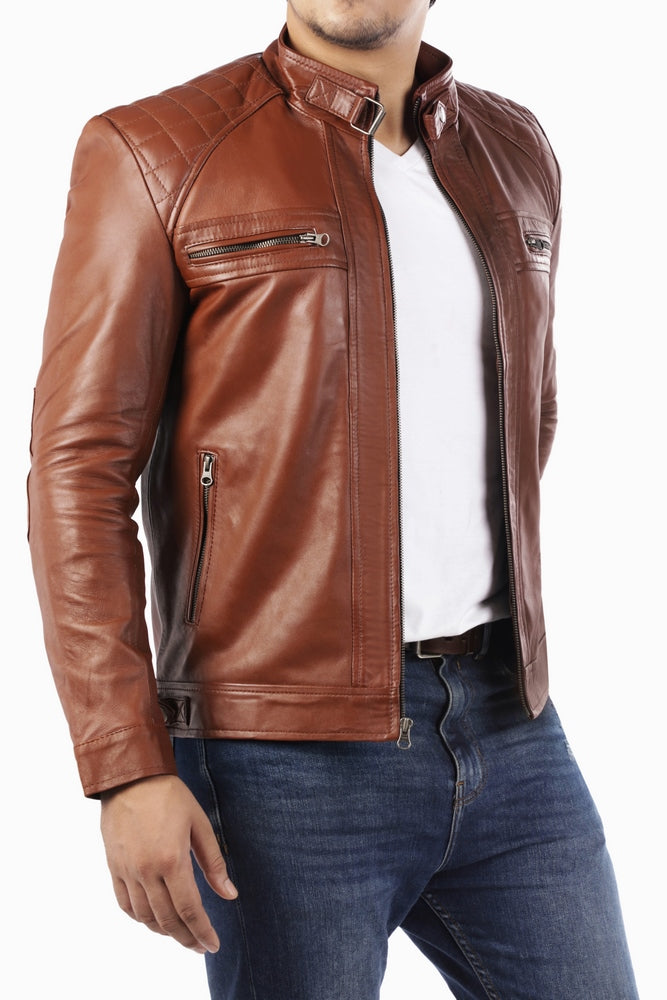Leather jacket price for men online