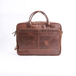 Load image into Gallery viewer, Everyday Companion Leather Laptop Bag-Tan
