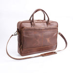 Load image into Gallery viewer, Everyday Companion Leather Laptop Bag-Tan
