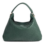 Load image into Gallery viewer, Handmade Woven Original Leather Bag-Green
