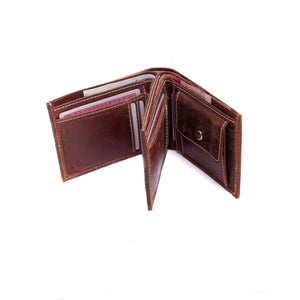 Trident 2.0 Mens Vintage Leather Wallet