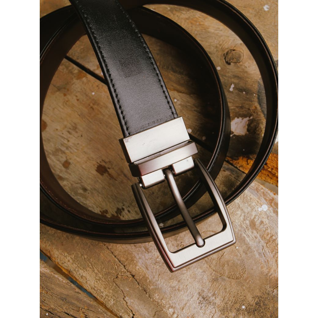 Castelo Premium Quality Reversible Mens Leather Belt