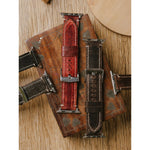 Load image into Gallery viewer, Handmade Leather Watch Strap For Apple
