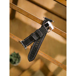 Load image into Gallery viewer, Handmade Leather Watch Strap For Apple-Croco Style

