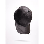Load image into Gallery viewer, Pure Leather Cap With Adjustable Clip-Brown
