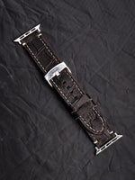 Load image into Gallery viewer, Handmade Leather Watch Strap For Apple-Croco Style
