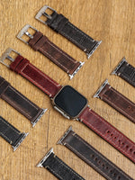 Load image into Gallery viewer, Handmade Leather Watch Strap For Apple
