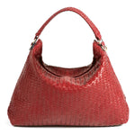 Load image into Gallery viewer, Handmade Woven Original Leather Bag-Red
