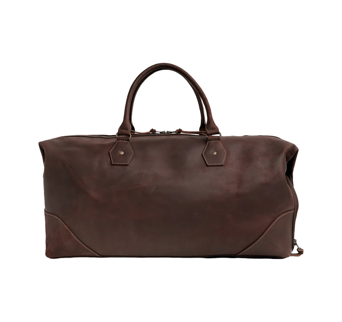 The Weekender Travel Leather Duffle Bag