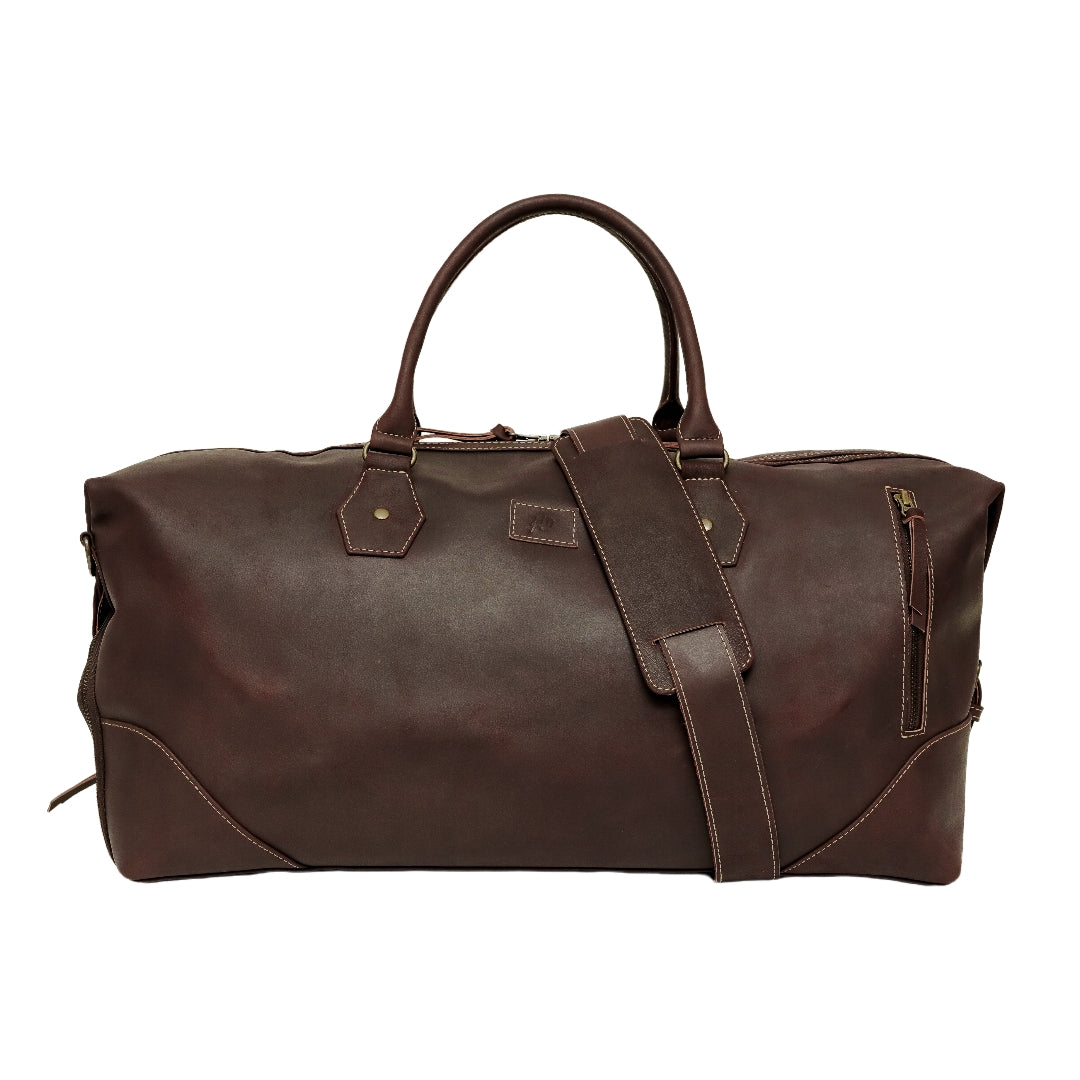 The Weekender Travel Leather Duffle Bag