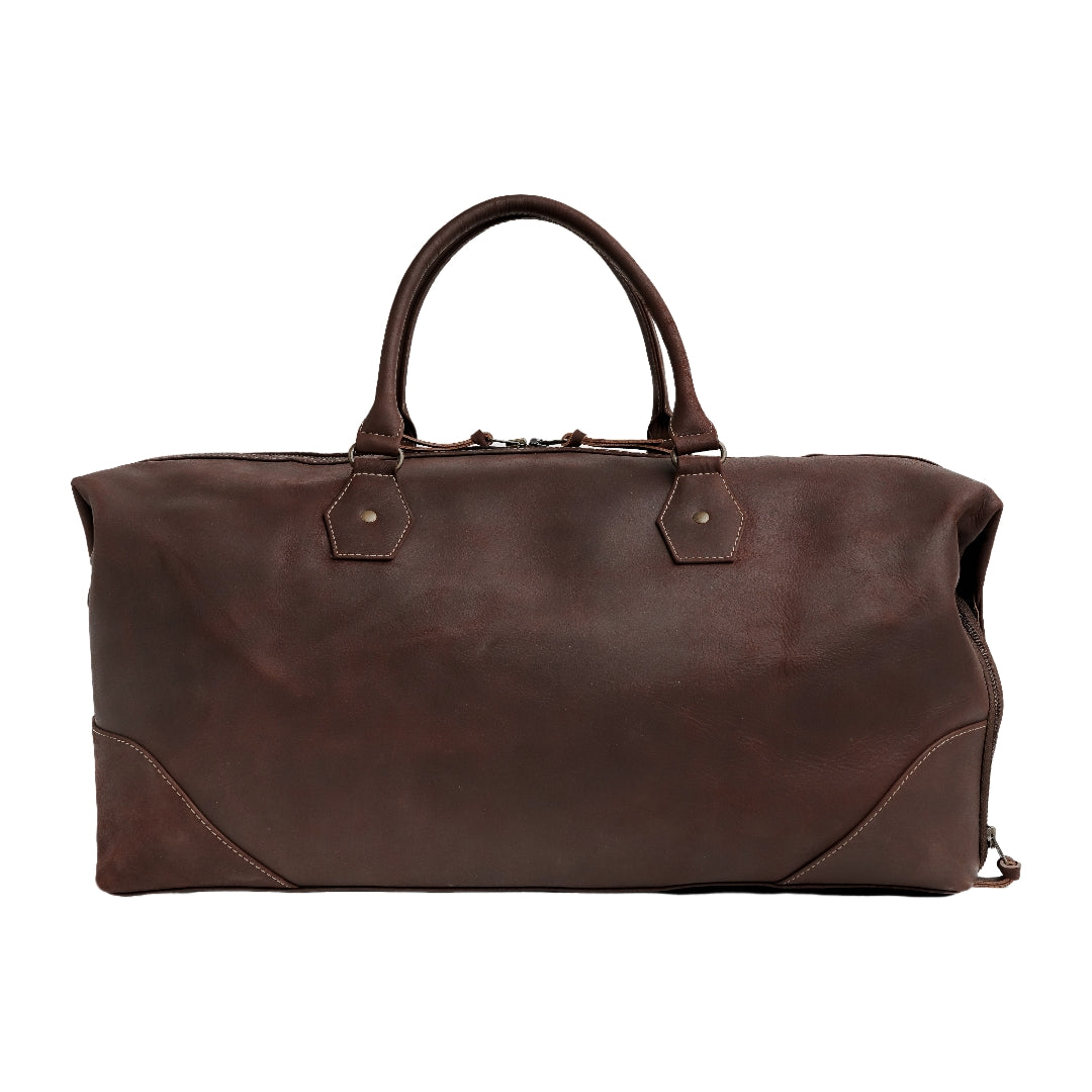 The Weekender Travel Leather Duffle Bag