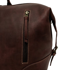 The Weekender Travel Leather Duffle Bag