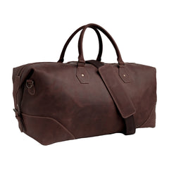 The Weekender Travel Leather Duffle Bag