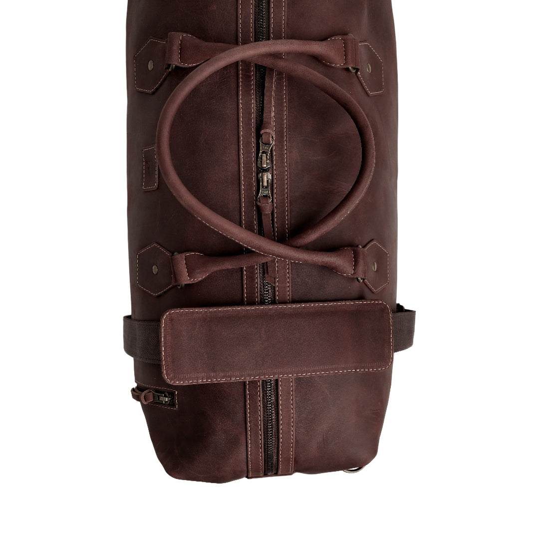 The Weekender Travel Leather Duffle Bag