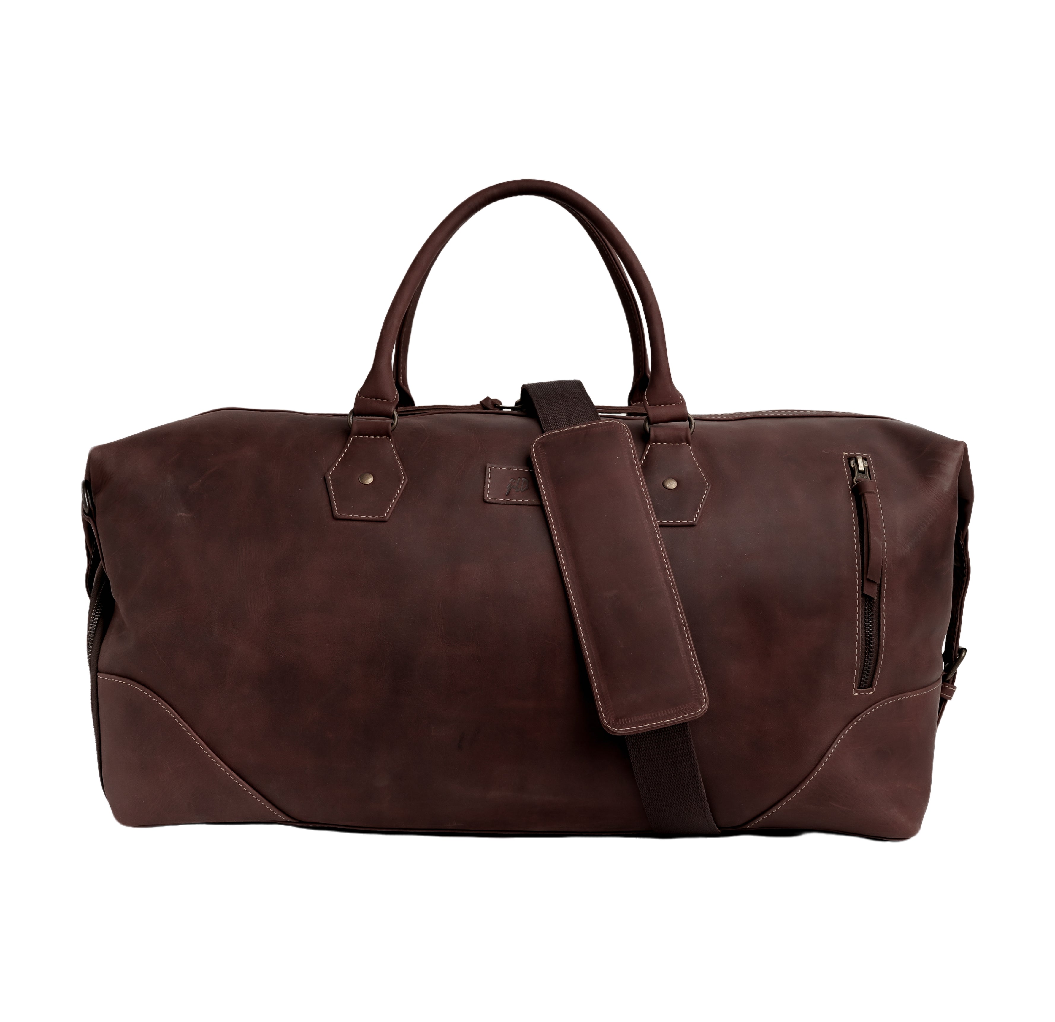 The Weekender Travel Leather Duffle Bag