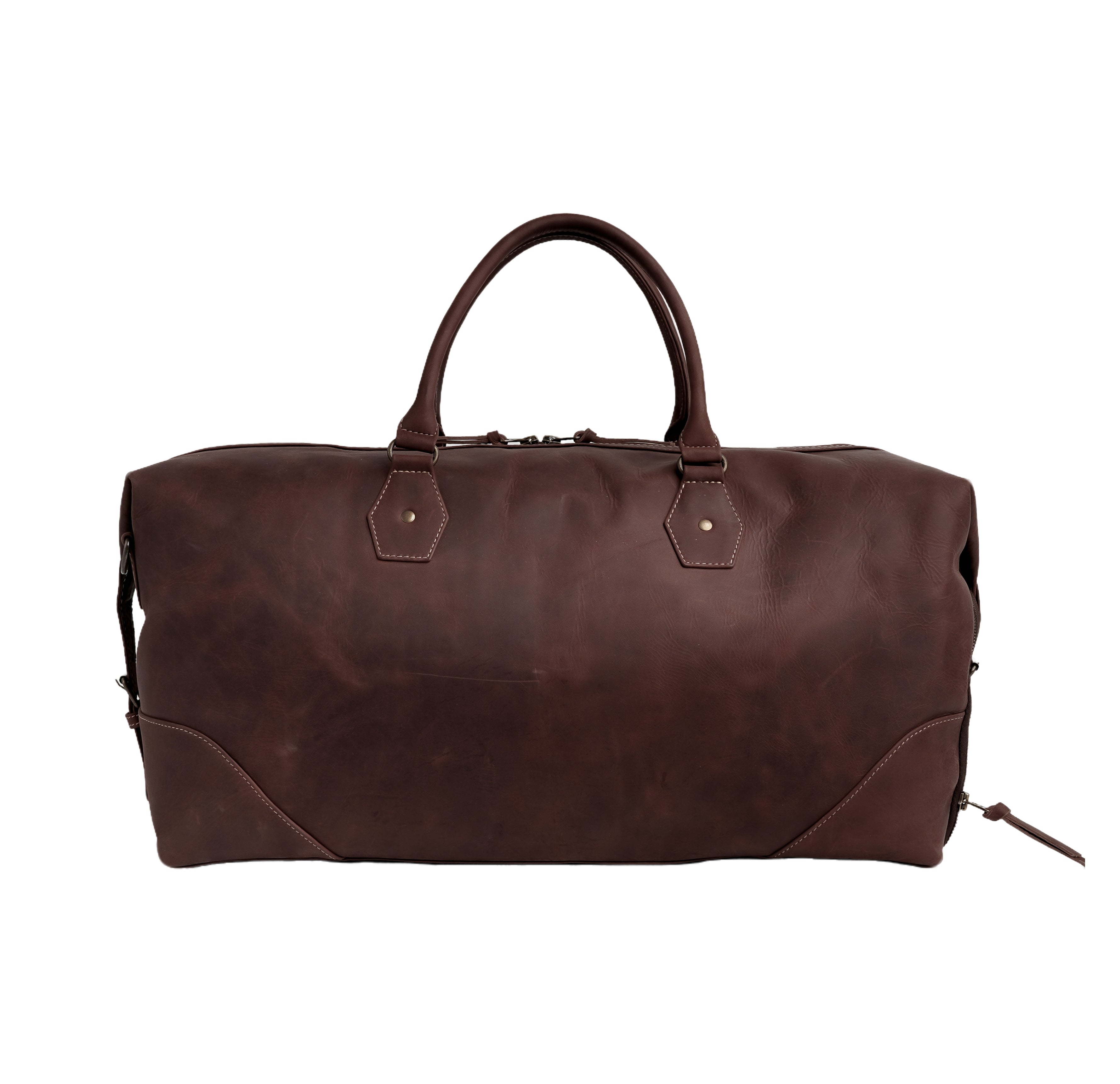 The Weekender Travel Leather Duffle Bag