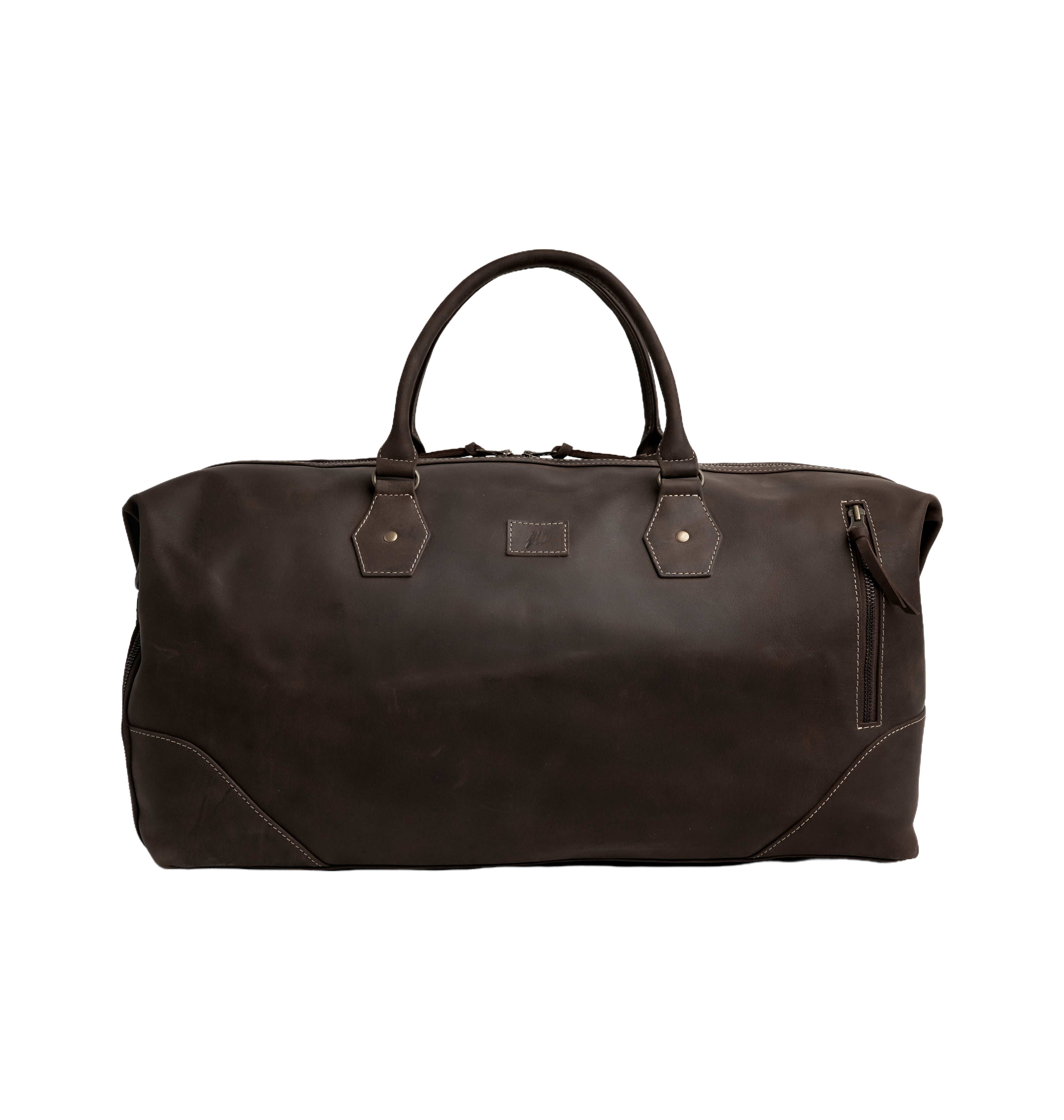 The Weekender Travel Leather Duffle Bag