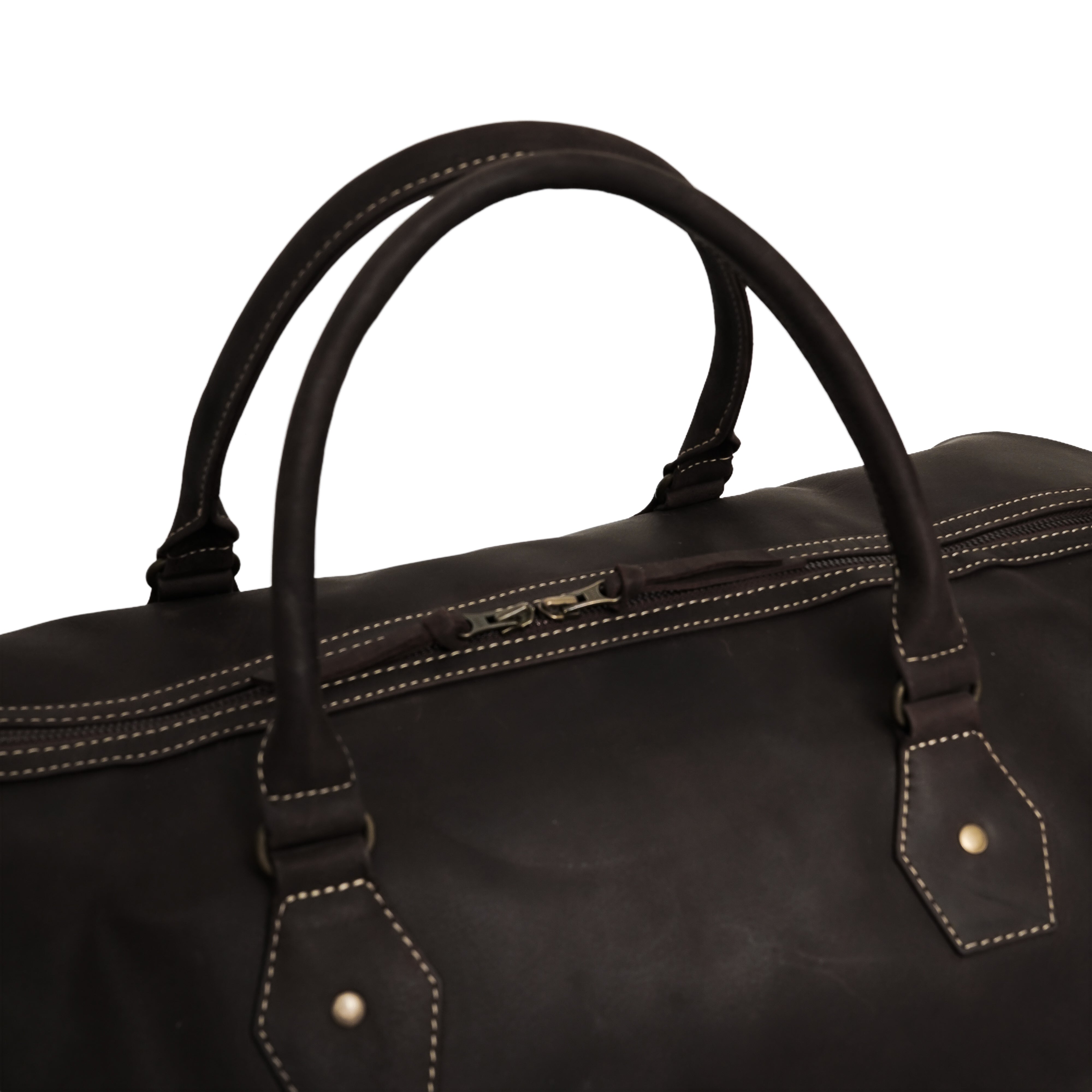 The Weekender Travel Leather Duffle Bag