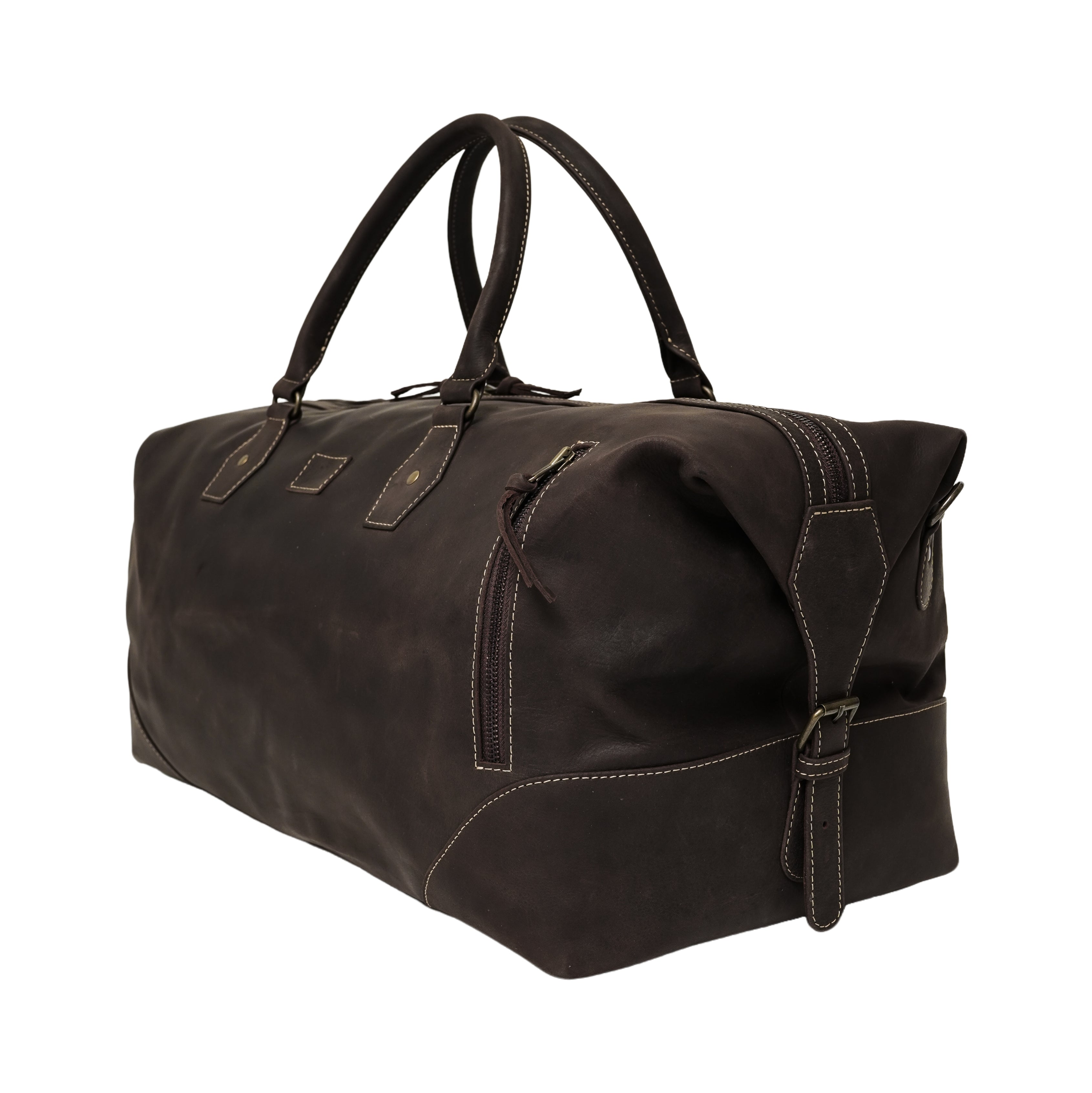 The Weekender Travel Leather Duffle Bag