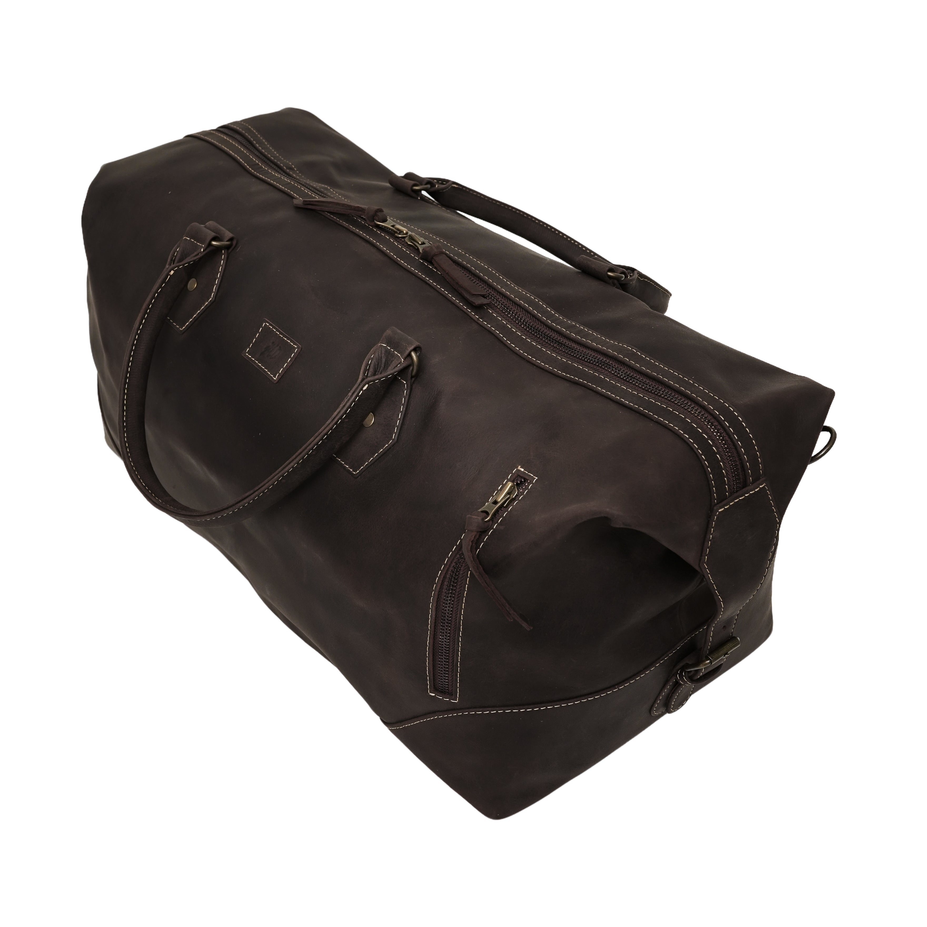 The Weekender Travel Leather Duffle Bag
