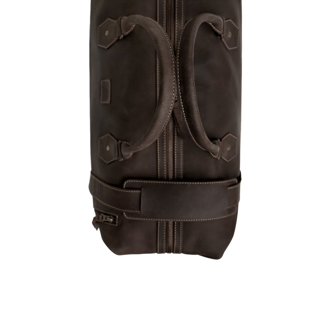 The Weekender Travel Leather Duffle Bag