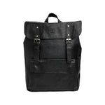 Load image into Gallery viewer, Nomad Vintage Leather Backpack- Black
