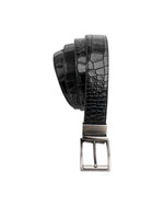 Load image into Gallery viewer, Mens 2in1 Croc Textured Style Reversible Leather Belt
