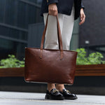Load image into Gallery viewer, The Classic Leather Tote Bag
