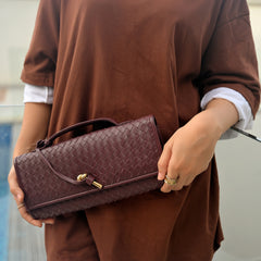 The Knot Handwoven Clutch