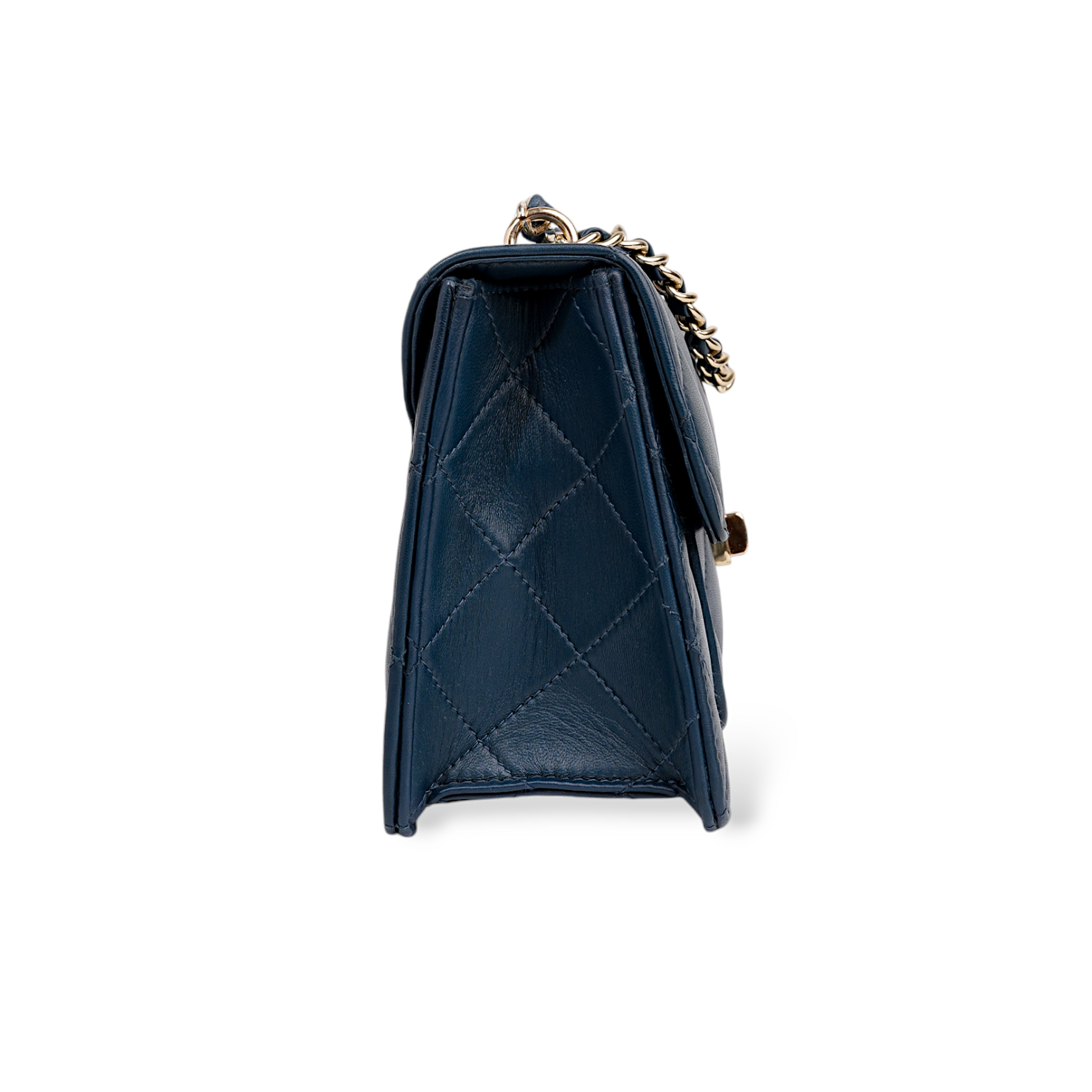 Flora Quilted Crossbody Leather Bag