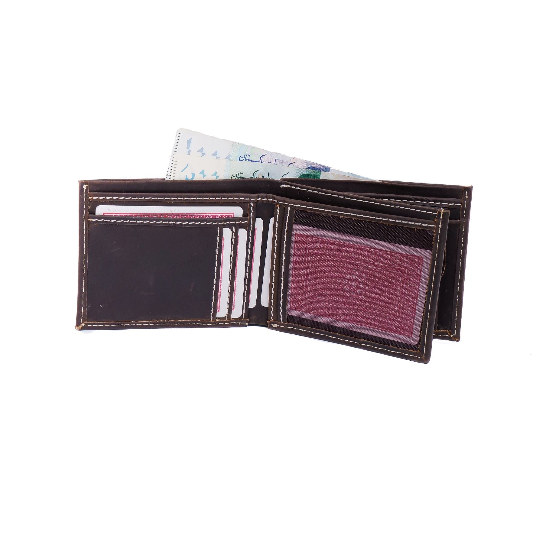 Trident 2.0 Mens Vintage Leather Wallet