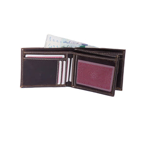 Trident 2.0 Mens Vintage Leather Wallet