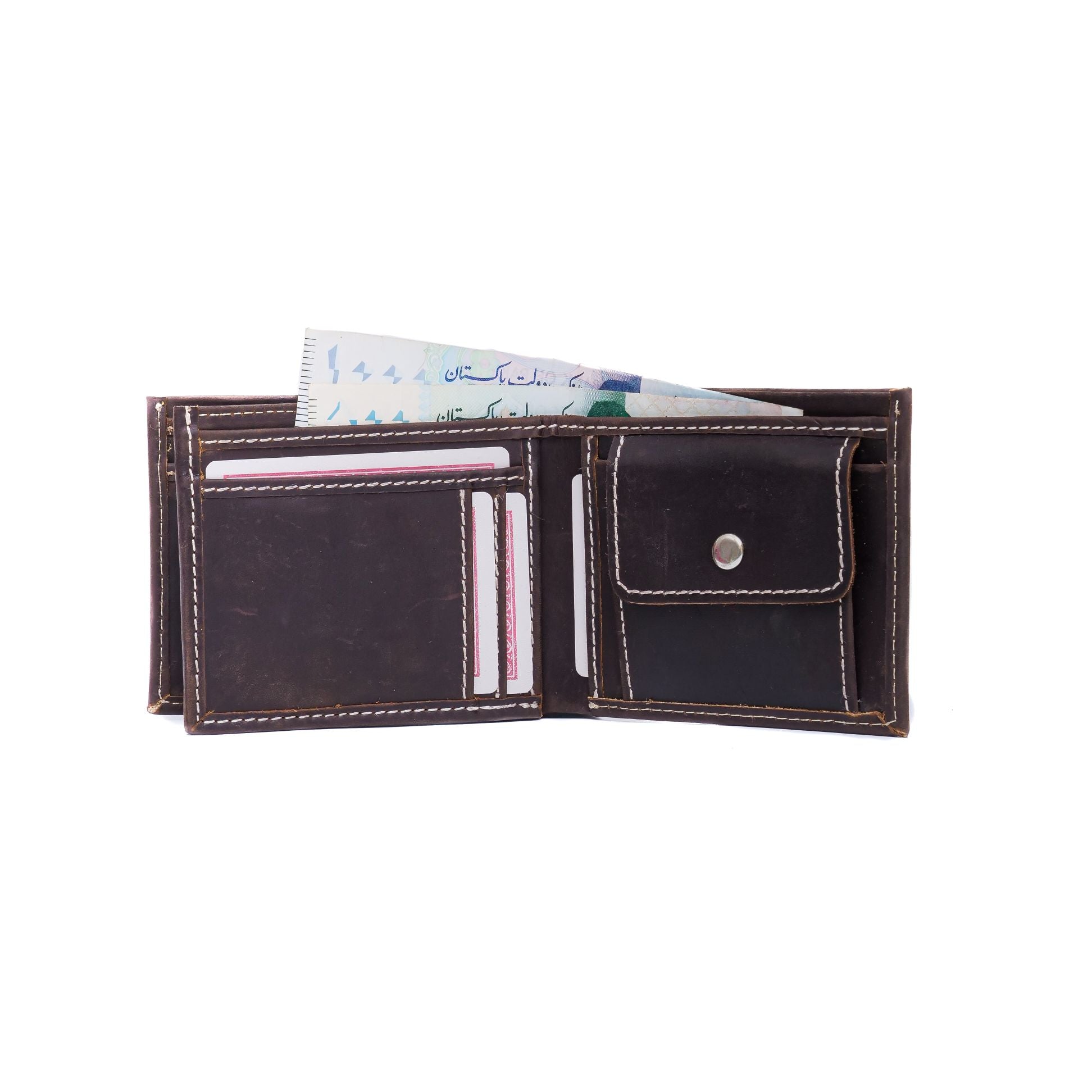 Trident 2.0 Mens Vintage Leather Wallet