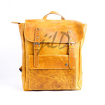 Load image into Gallery viewer, Nomad Vintage Leather Backpack - Camel Brown
