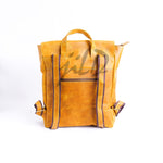 Load image into Gallery viewer, Nomad Vintage Leather Backpack - Camel Brown
