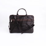 Load image into Gallery viewer, Parker Slim Leather Laptop Bag-Dark Brown

