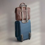 Load image into Gallery viewer, Everyday Companion Leather Laptop Bag-Tan
