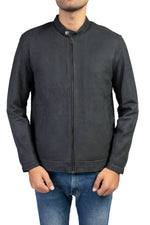 Load image into Gallery viewer, Mens Classic Suede Leather Jacket
