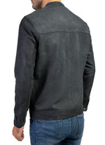Load image into Gallery viewer, Mens Classic Suede Leather Jacket
