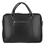 Load image into Gallery viewer, The Maverick Soft Grain Natural Milled Leather Laptop Bag
