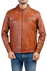 Load image into Gallery viewer, Mens Vintage Handwaxed Leather Jacket

