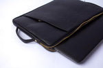 Load image into Gallery viewer, The Sleek Leather Laptop Macbook Zippered Sleeves
