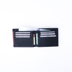 Load image into Gallery viewer, Mens Pure Leather Wallet Bifold TAN BRN  stripe
