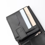 Load image into Gallery viewer, Minimalist Mens Leather Bi-Fold Wallet
