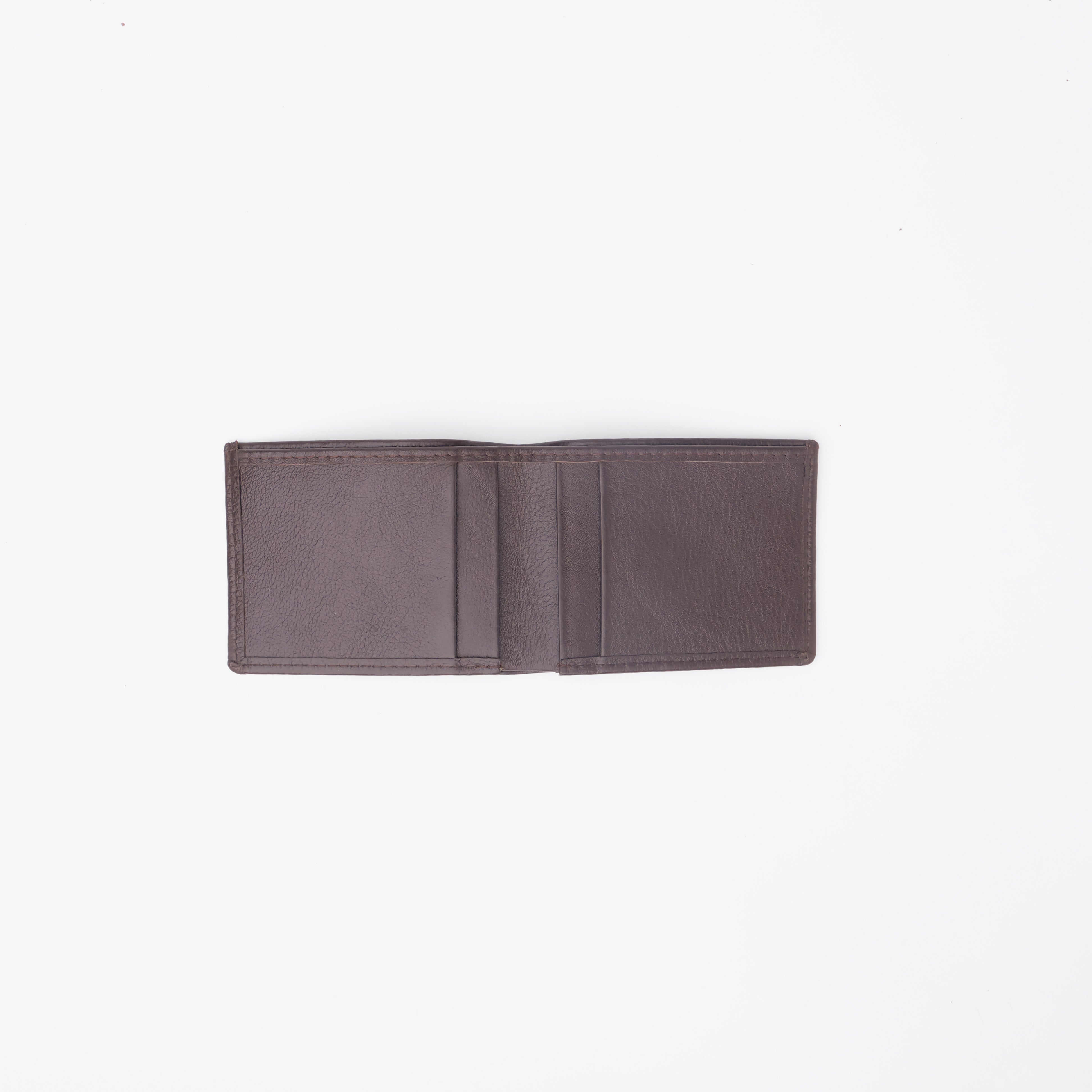 Thin Slim Butter Soft Leather Bi-Fold Wallet-Burgundy