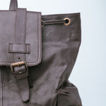Load image into Gallery viewer, Leather Backpack Travel Laptop Office Bag- Brown
