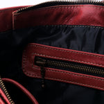 Load image into Gallery viewer, Everyday Women&#39;s Leather  Zipper Tote Bag-Candy Red
