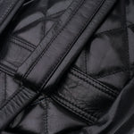 Load image into Gallery viewer, Quilted Leather Backpack
